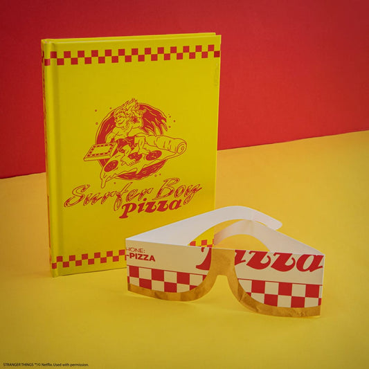 Stranger Things Notizbuch Surfer Boy Pizza Hardcover Image 2