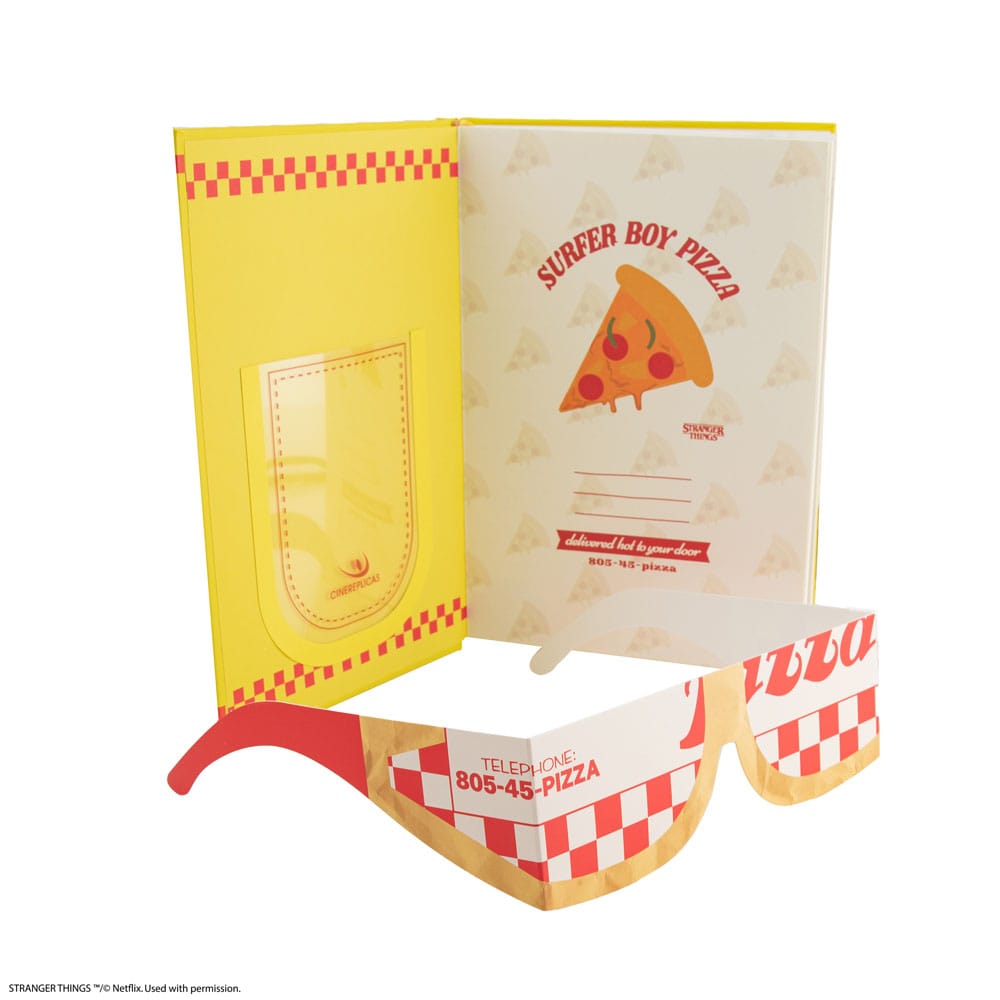 Stranger Things Notizbuch Surfer Boy Pizza Hardcover Image 7