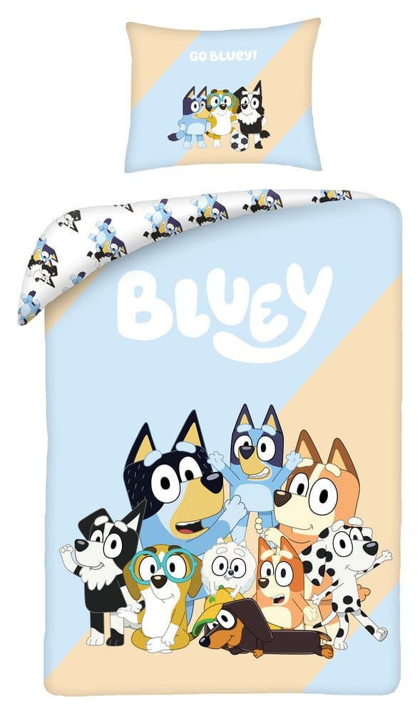 Bluey Bettwäsche Go Bluey 160 x 200 cm / 70 x 80 cm Image