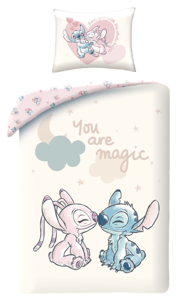Lilo & Stitch Bettwäsche You Are Magic 140 x 200 cm / 70 x 90 cm Image