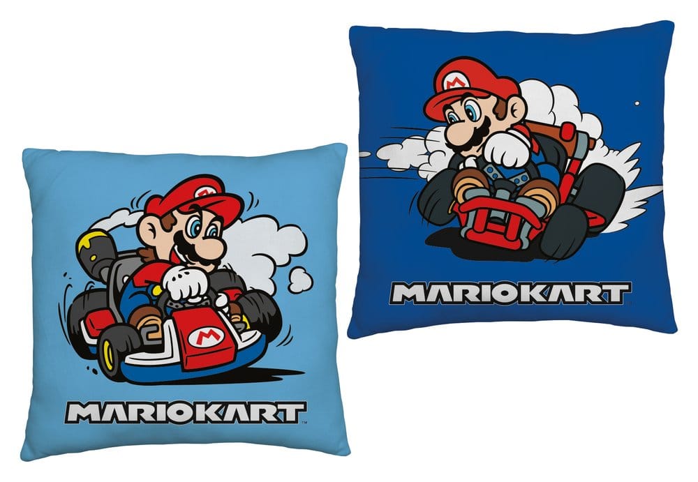Super Mario Dekokissen Super Mario Blau 40x40 cm Image