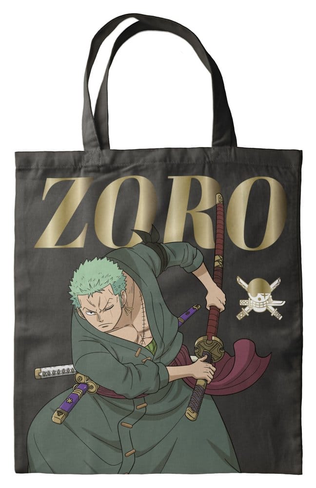 One Piece Tragetasche Zoro Dunkelgrün 40 x 35 cm Image