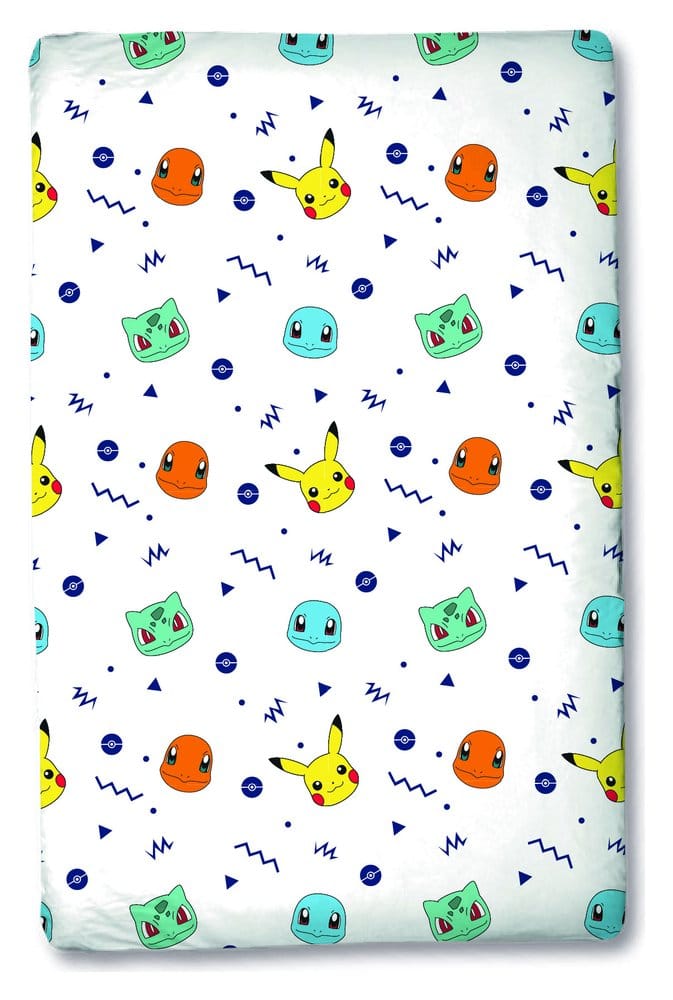 Pokémon Spannbetttuch Head 90 x 200 cm Image