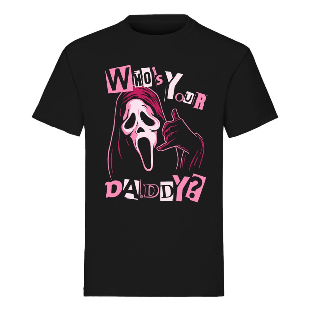 Scream - Schrei! T-Shirt Ghost Face Who's Your Daddy Größe S Image