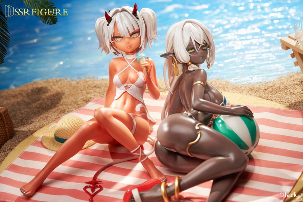Original Character SSR PVC Statue 1/7 Dark Elf Dancer 12 cm Image 13