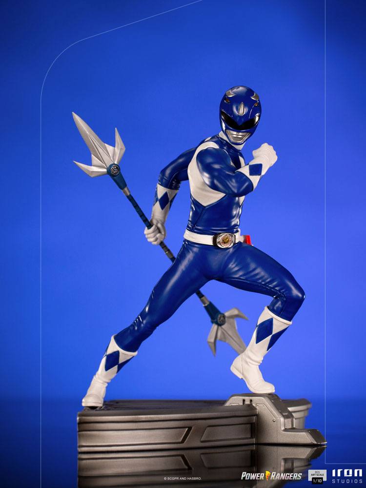 Power Rangers BDS Art Scale Statue 1/10 Blue Ranger 16 cm Image 11