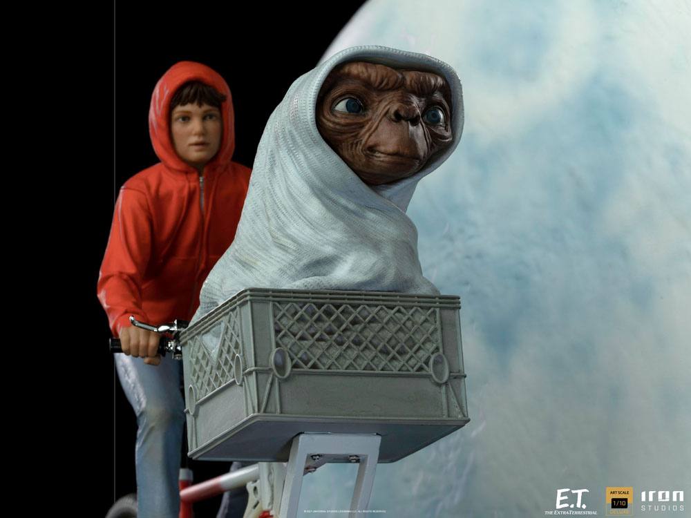 E.T. Der Außerirdische Deluxe Art Scale Statue 1/10 E.T. & Elliot 27 cm Image 6