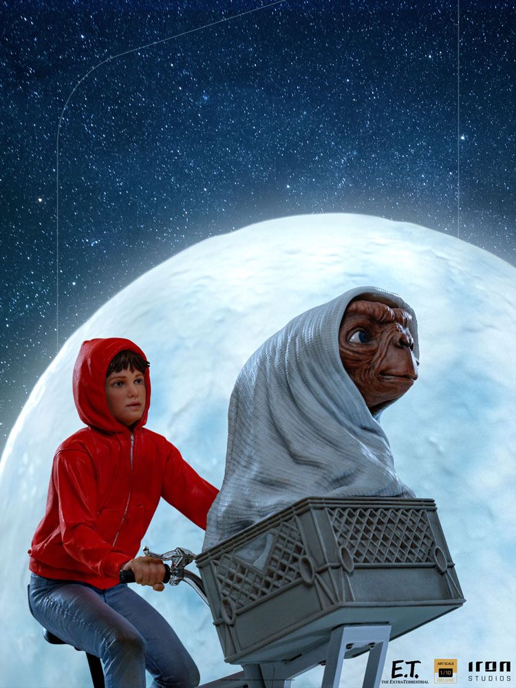 E.T. Der Außerirdische Deluxe Art Scale Statue 1/10 E.T. & Elliot 27 cm Image 11