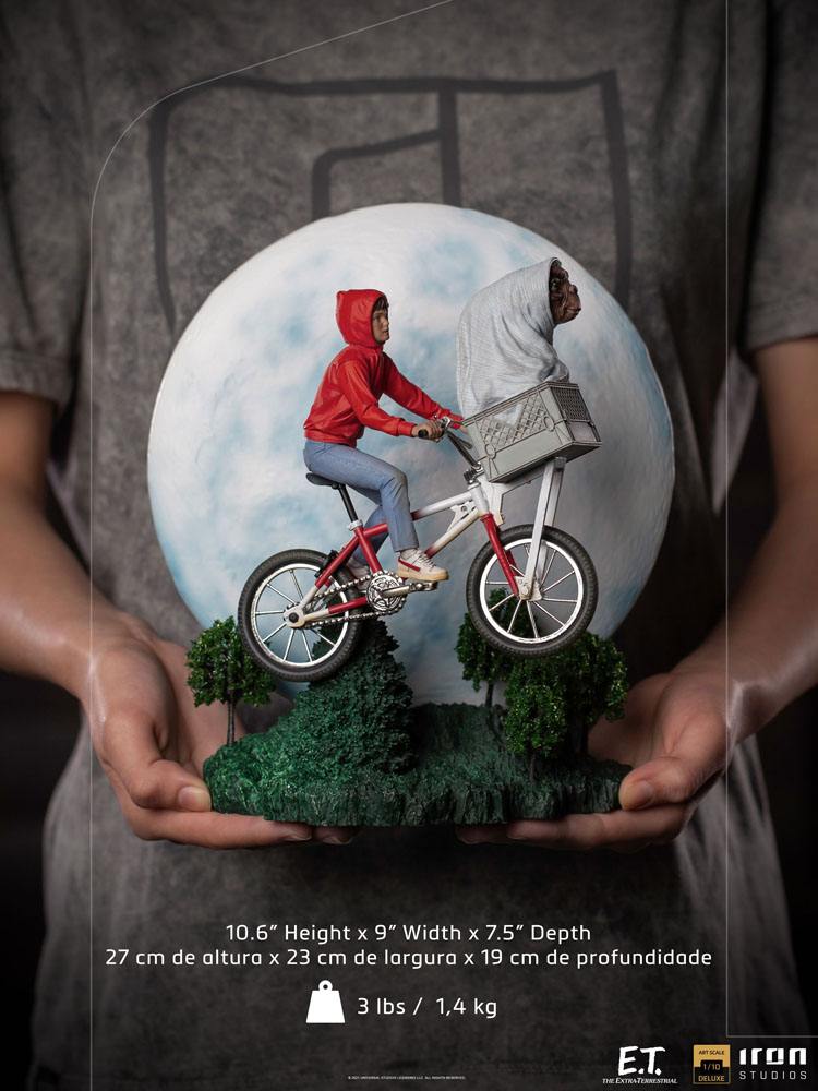 E.T. Der Außerirdische Deluxe Art Scale Statue 1/10 E.T. & Elliot 27 cm Image 12