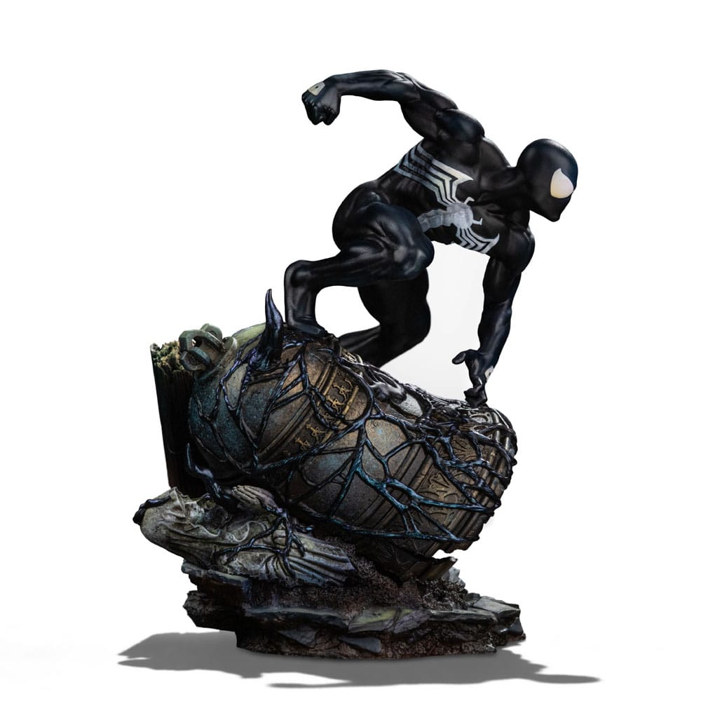 Marvel BDS Art Scale Statue 1/10 Spider-Man Black Costume 20 cm Image 3