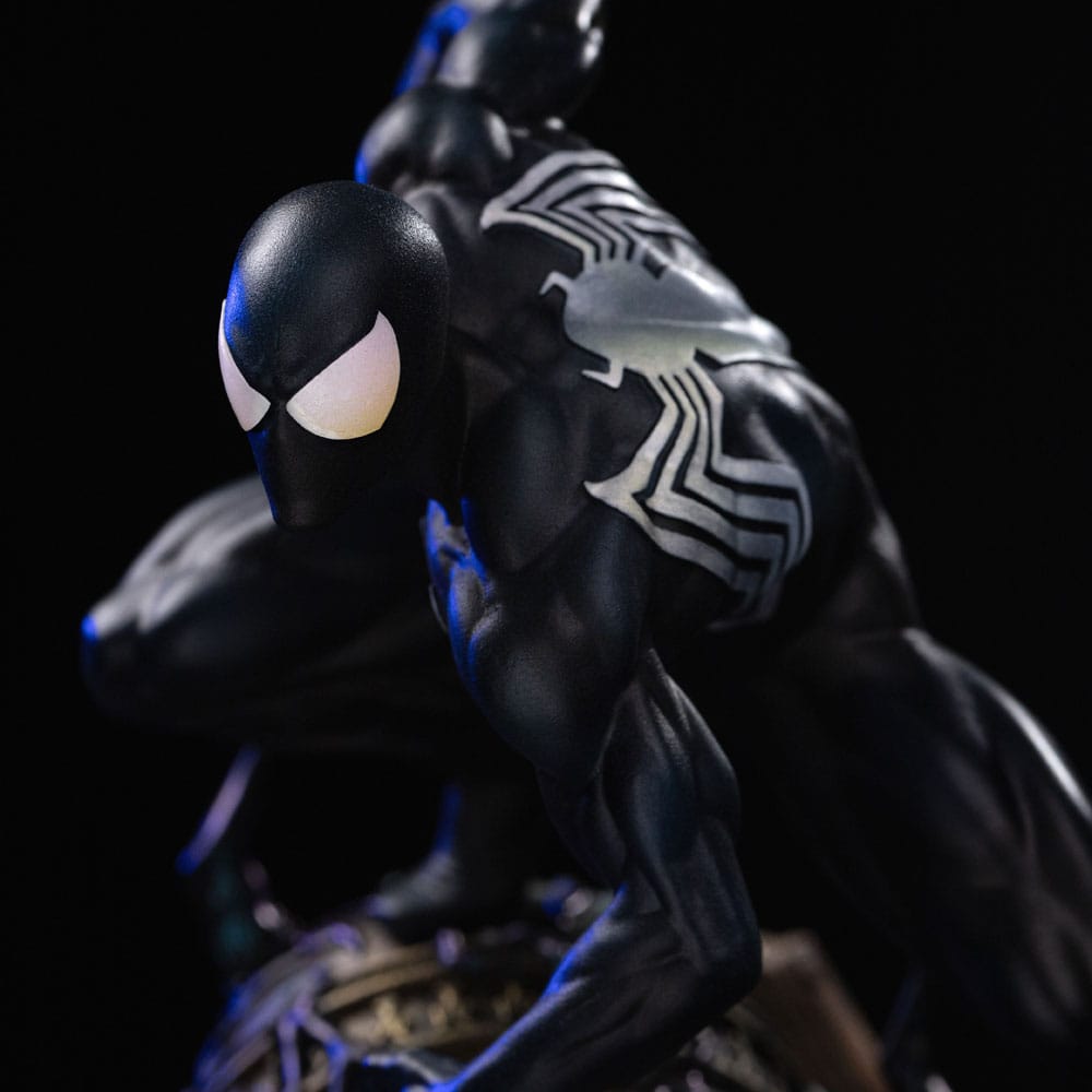 Marvel BDS Art Scale Statue 1/10 Spider-Man Black Costume 20 cm Image 5