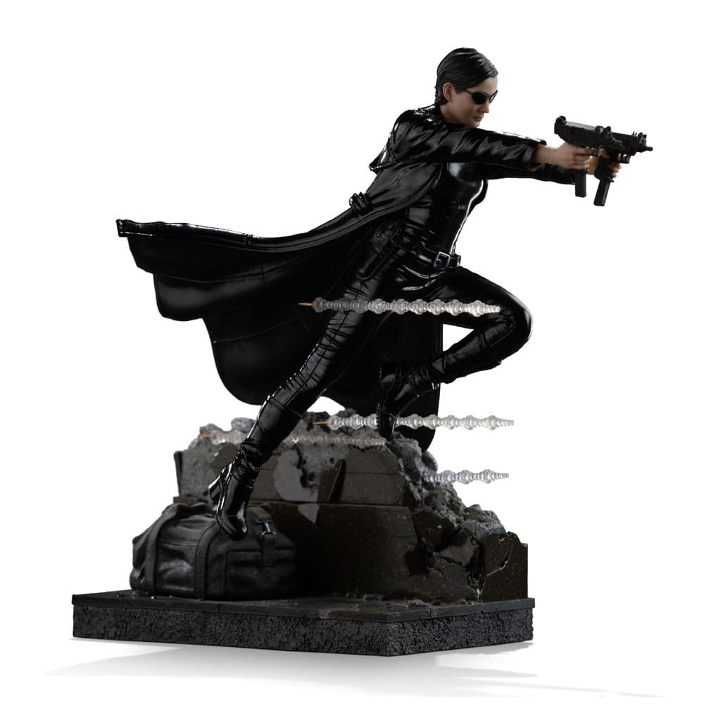 Matrix Art Scale Statue 1/10 Trinity 22 cm Image 4