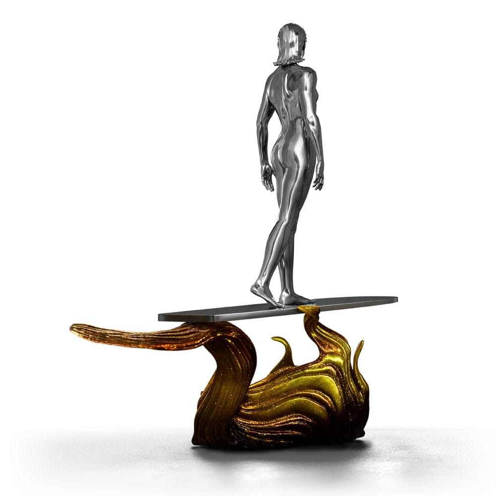 Fantastic Four Art Scale Statue 1/10 Silver Surfer 27 cm Image 4