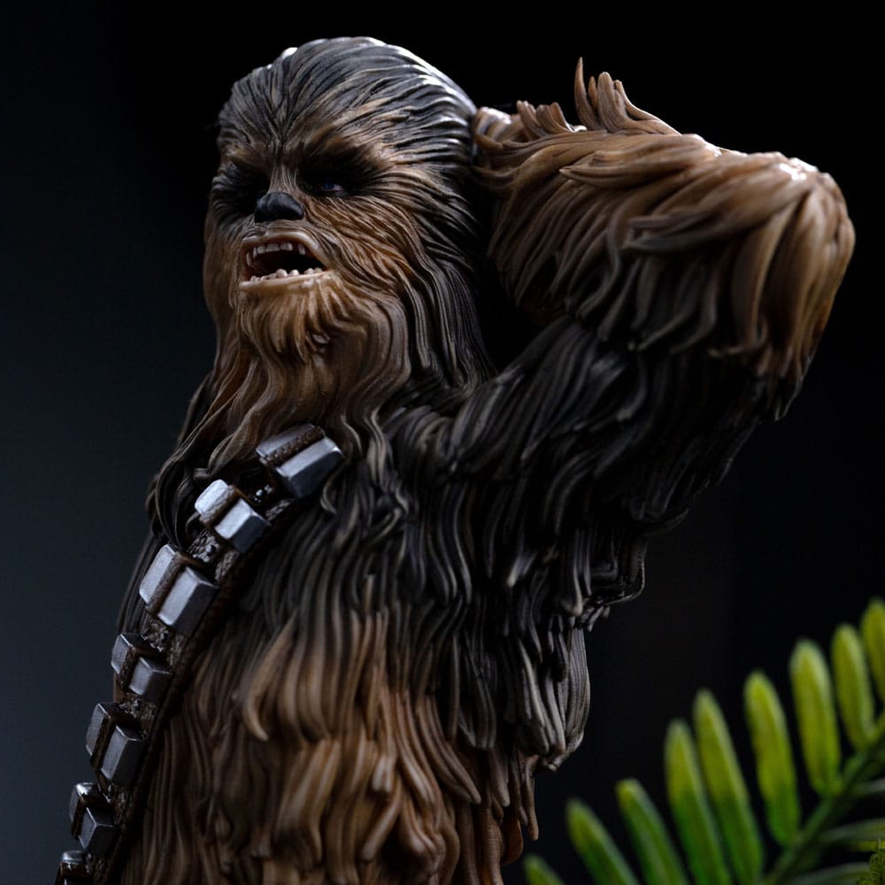 Star Wars Episode VI Art Scale Statue 1/10 Chewbacca and Tokkat 22 cm Image 11