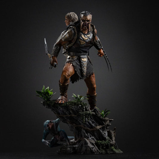 Predator: Badlands Art Scale Statue 1/10 Predator Dek & Thia 27 cm Image 2