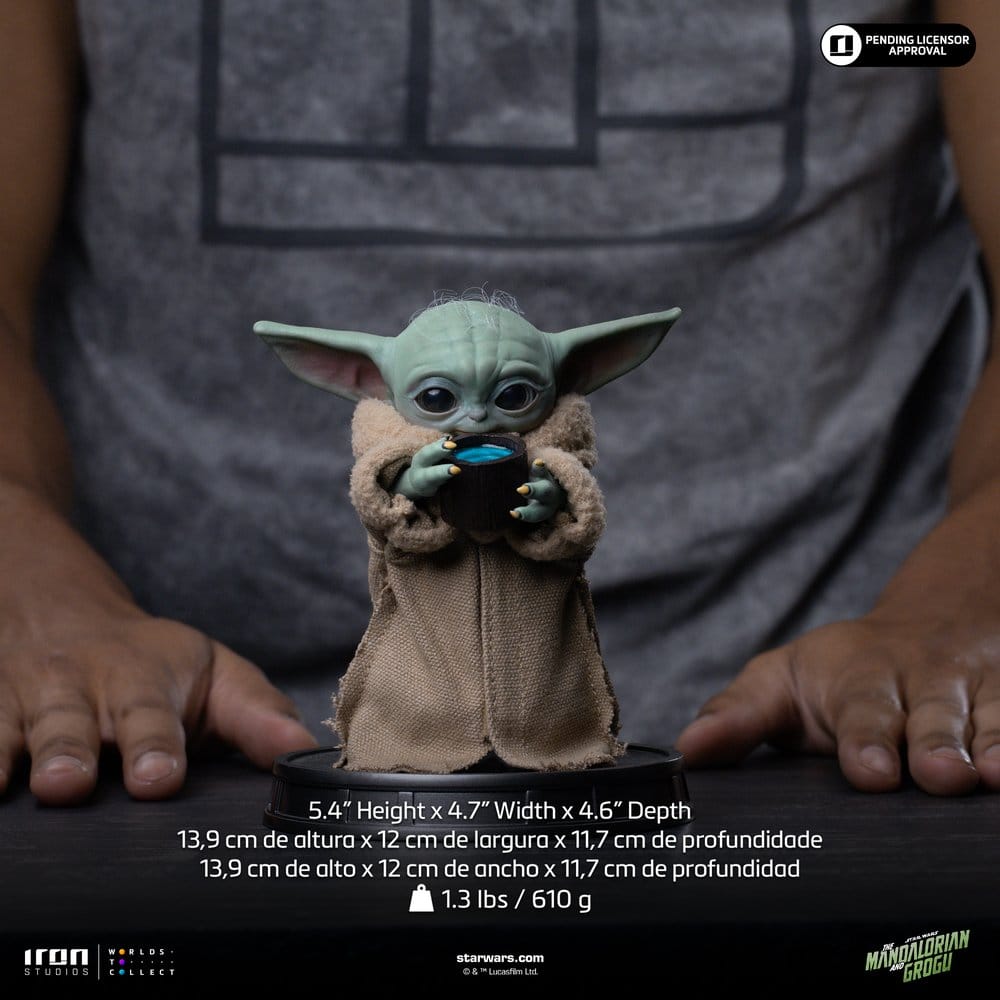 The Mandalorian & Grogu Grogu Collection Statue Grogu Always Hungry Image 2