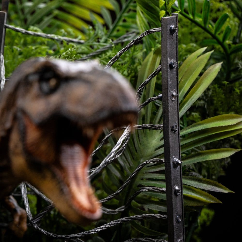 Jurassic Park Icons Statue T-Rex Breakout Set A 17 cm Image 11