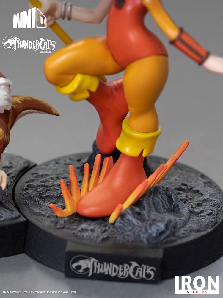 Thundercats Mini Co. PVC Figur Cheetara & Snarf 13 cm Image 7