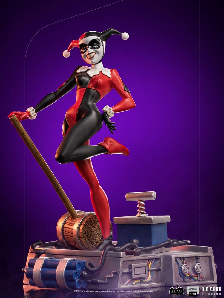 Batman The Animated Series Art Scale Statue 1/10 Harley Quinn 20 cm Image 6