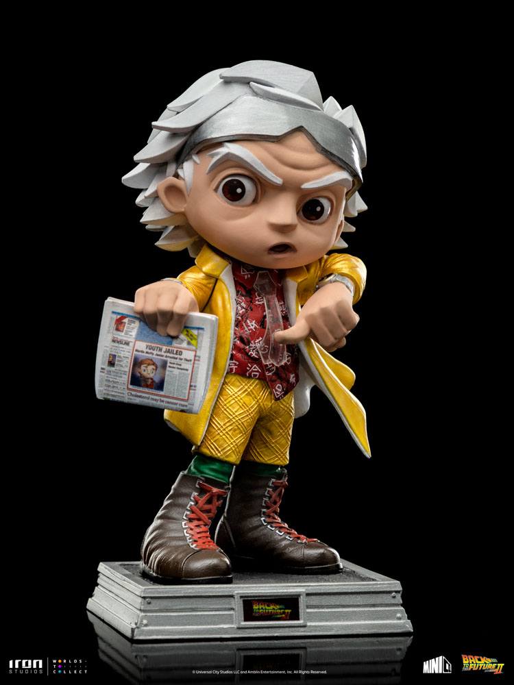 Zurück in die Zukunft II Mini Co. PVC Figur Doc Brown 15 cm Image 3