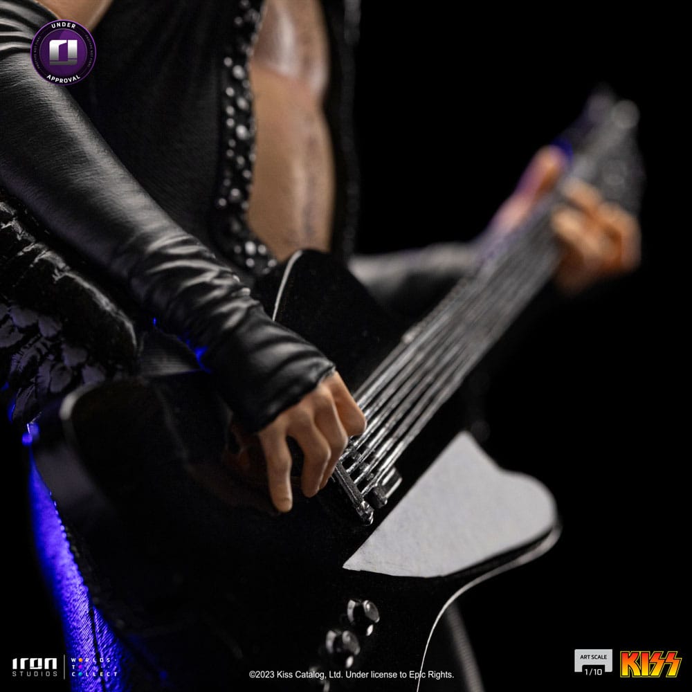 Kiss Art Scale Statue 1/10 Paul Stanley 22 cm Image 7