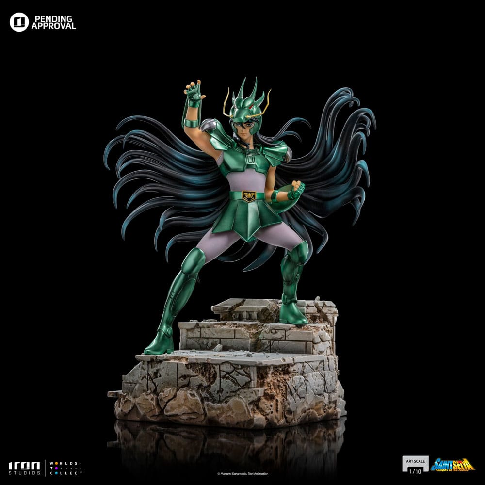 Saint Seiya Art Scale Statue 1/10 Dragon Shiryu 24 cm Image 3