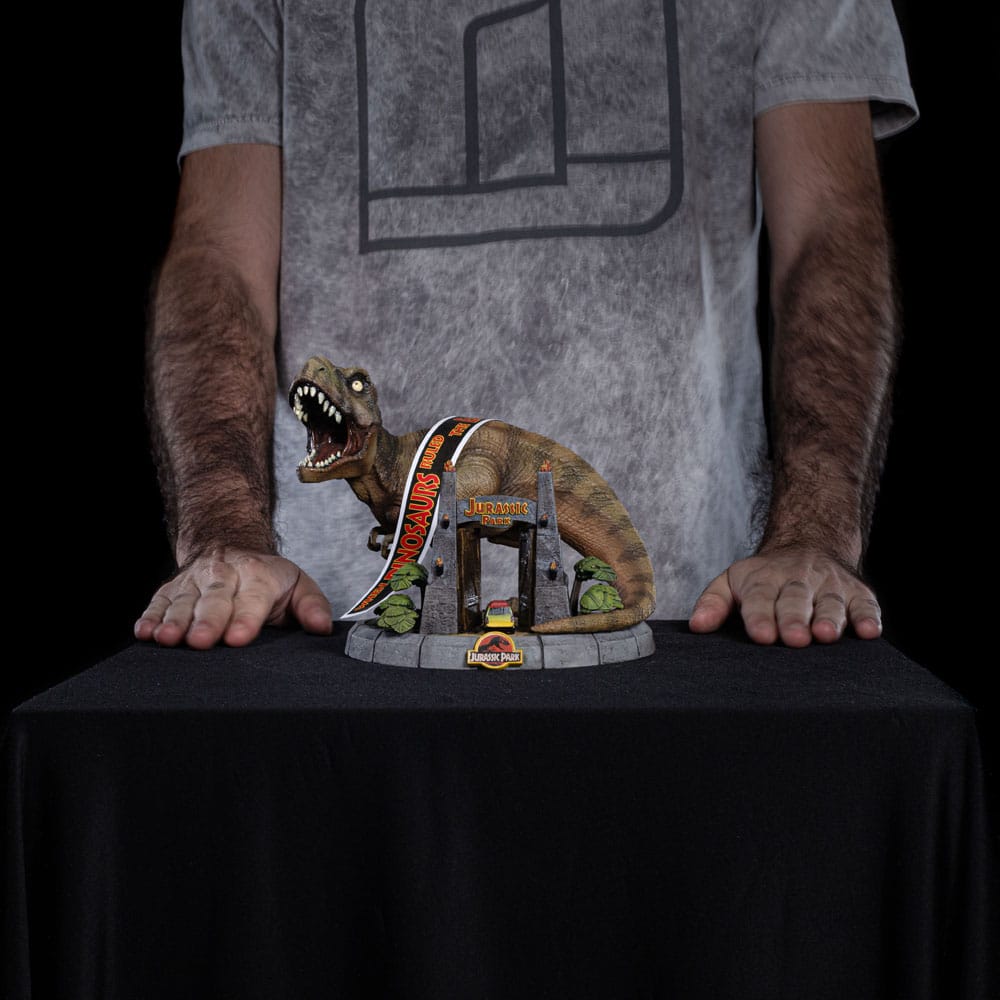 Jurassic Park Mini Co. PVC Figur T-Rex Illusion Deluxe 15 cm Image 19