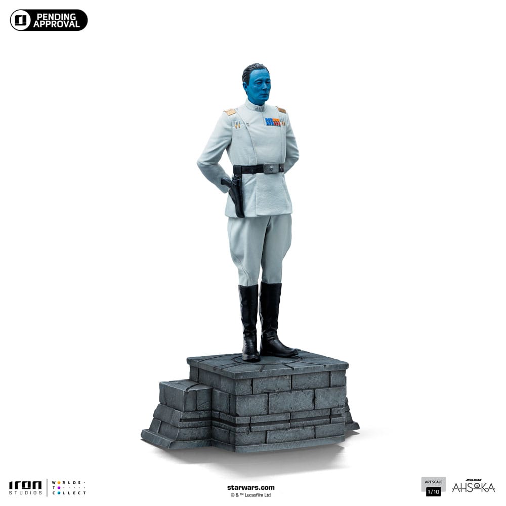 Star Wars Ahsoka Art Scale Statue 1/10 Grand Admiral Thrawn 25 cm Image 18