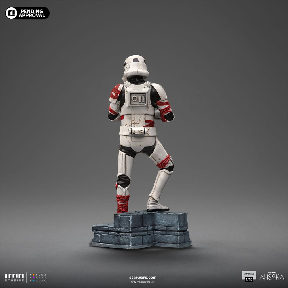 Star Wars Ahsoka Art Scale Statue 1/10 Night Trooper 21 cm Image 5