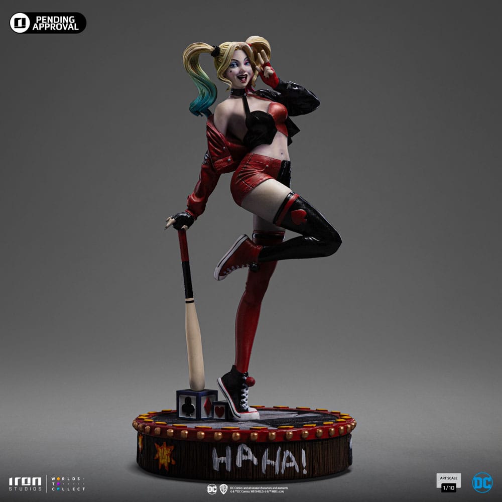 DC Comics Art Scale Statue 1/10 Harley Quinn (Gotham City Sirens) 22 cm Image 2