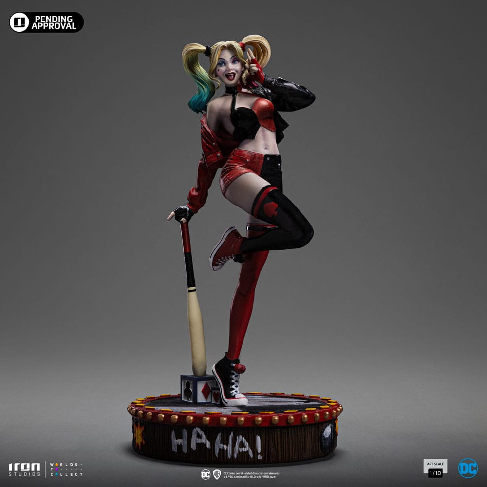 DC Comics Art Scale Statue 1/10 Harley Quinn (Gotham City Sirens) 22 cm Image 3
