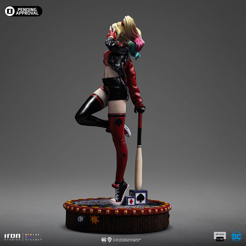 DC Comics Art Scale Statue 1/10 Harley Quinn (Gotham City Sirens) 22 cm Image 4