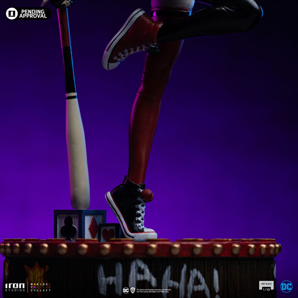 DC Comics Art Scale Statue 1/10 Harley Quinn (Gotham City Sirens) 22 cm Image 6