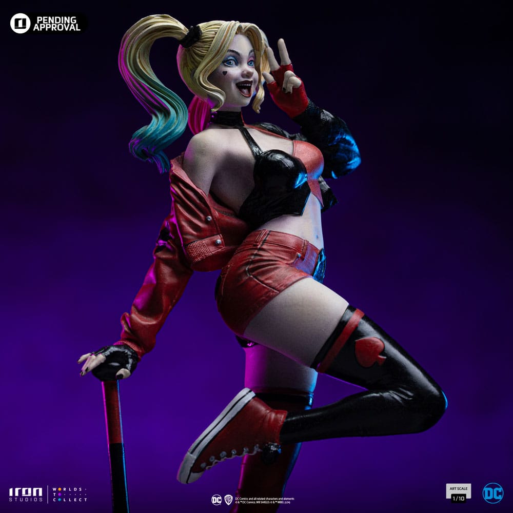 DC Comics Art Scale Statue 1/10 Harley Quinn (Gotham City Sirens) 22 cm Image 7