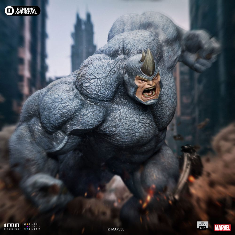 Marvel BDS Art Scale Statue 1/10 Rhino 26 cm Image 11