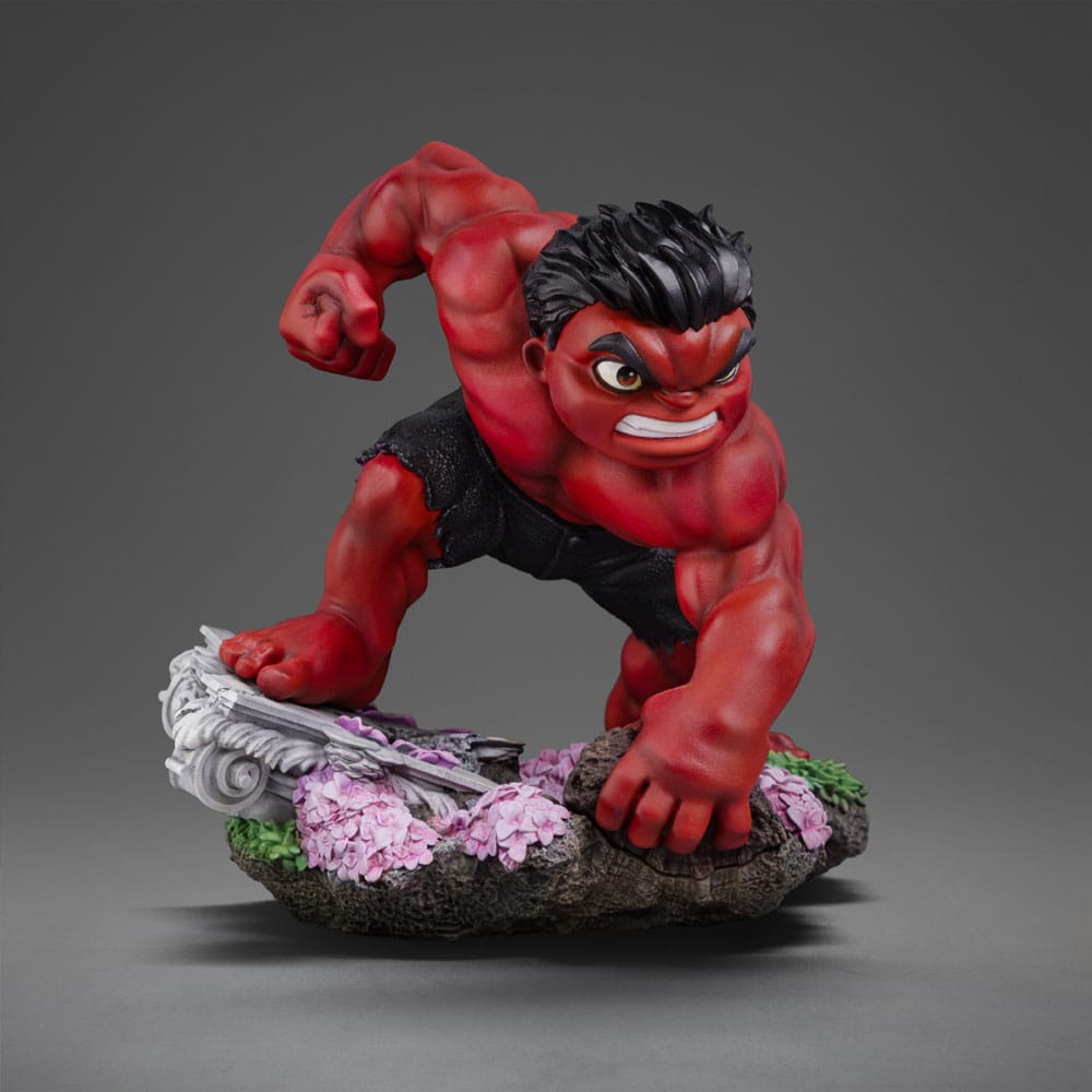 Captain America 4 Mini Co. PVC Figur Red Hulk 16 cm Image 3
