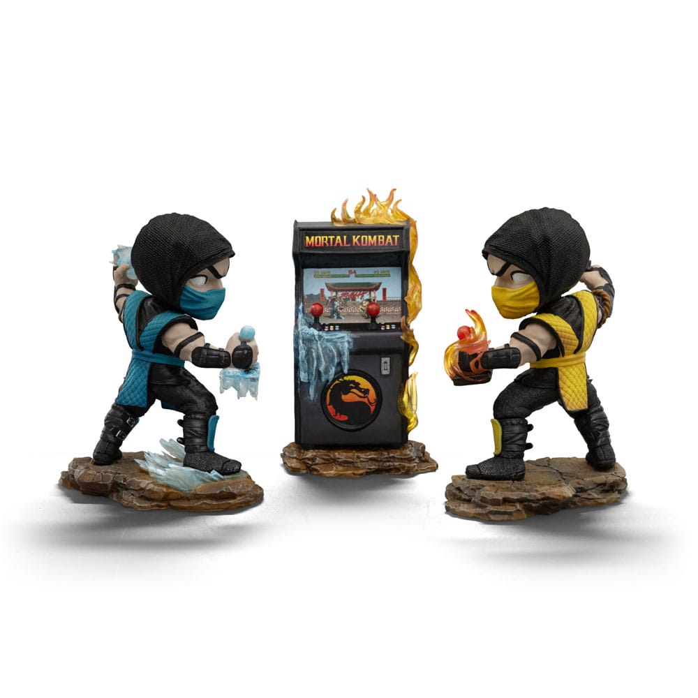 Mortal Kombat Mini Co. PVC Figuren Scorpion vs. Subzero Arcade Set 15 cm Image 8