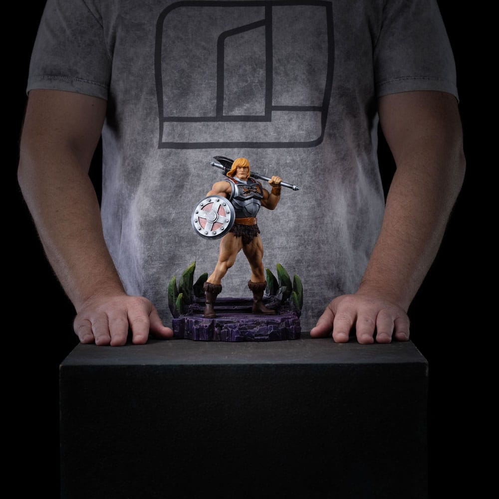 Masters of the Universe Art Scale Statue 1/10 He-Man Battle Armor Version heo Exclusive 23 cm Image 10