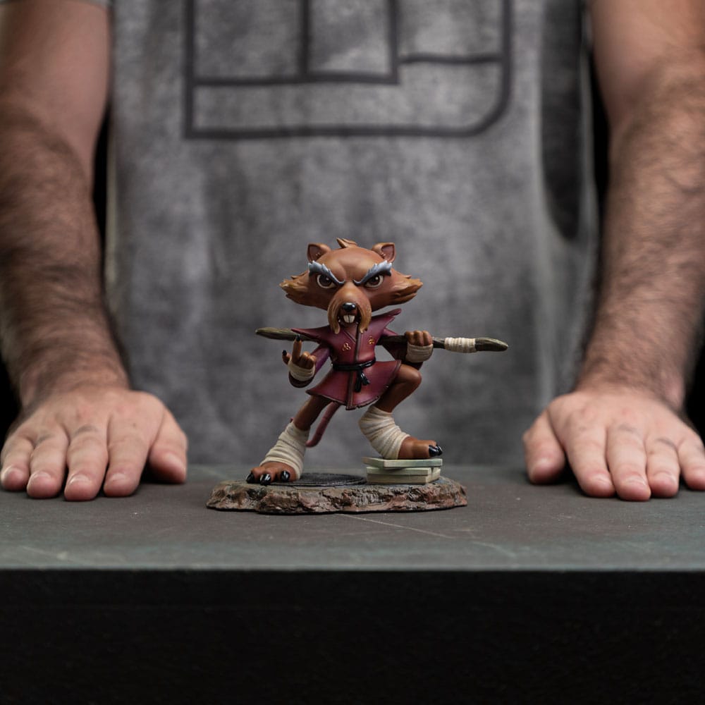 Teenage Mutant Ninja Turtles Mini Co. PVC Figur Master Splinter Comics 12 cm Image 7