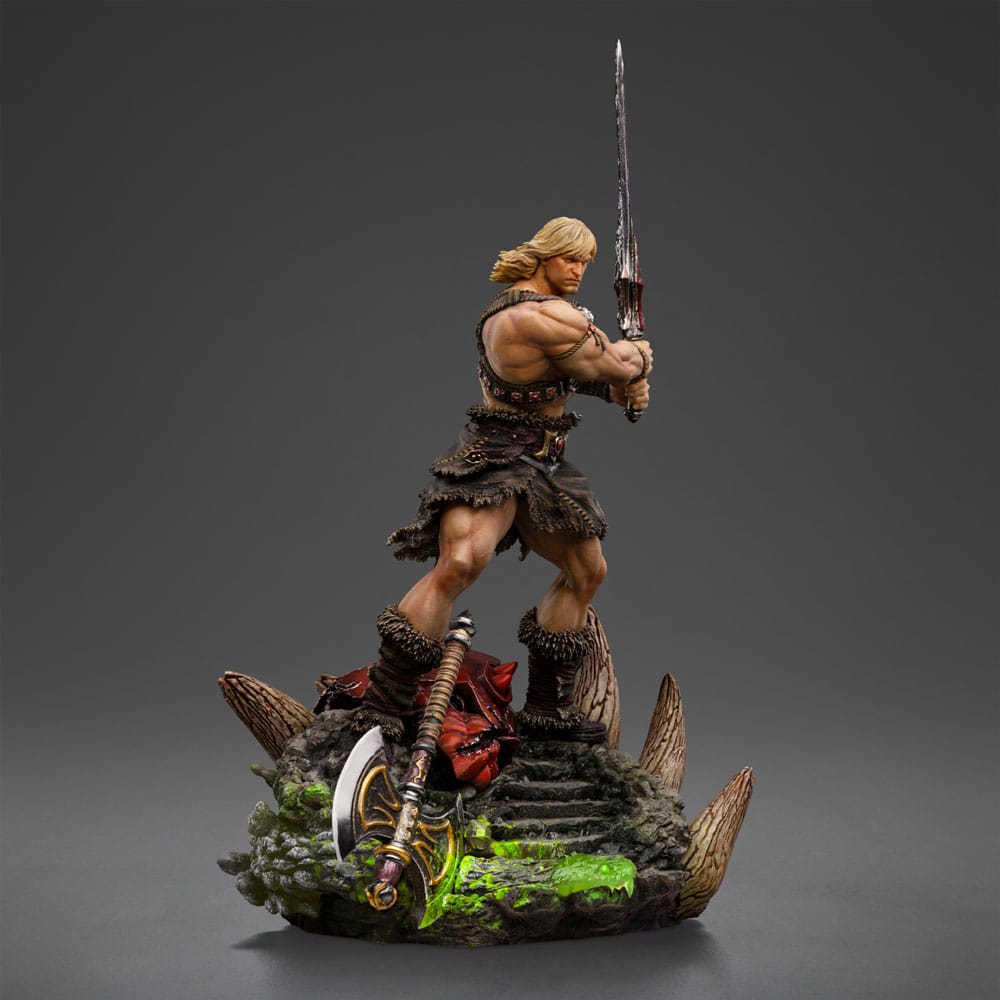 Masters of the Universe Deluxe Art Scale Statue 1/10 He-Man Unleashed 34 cm Image 13