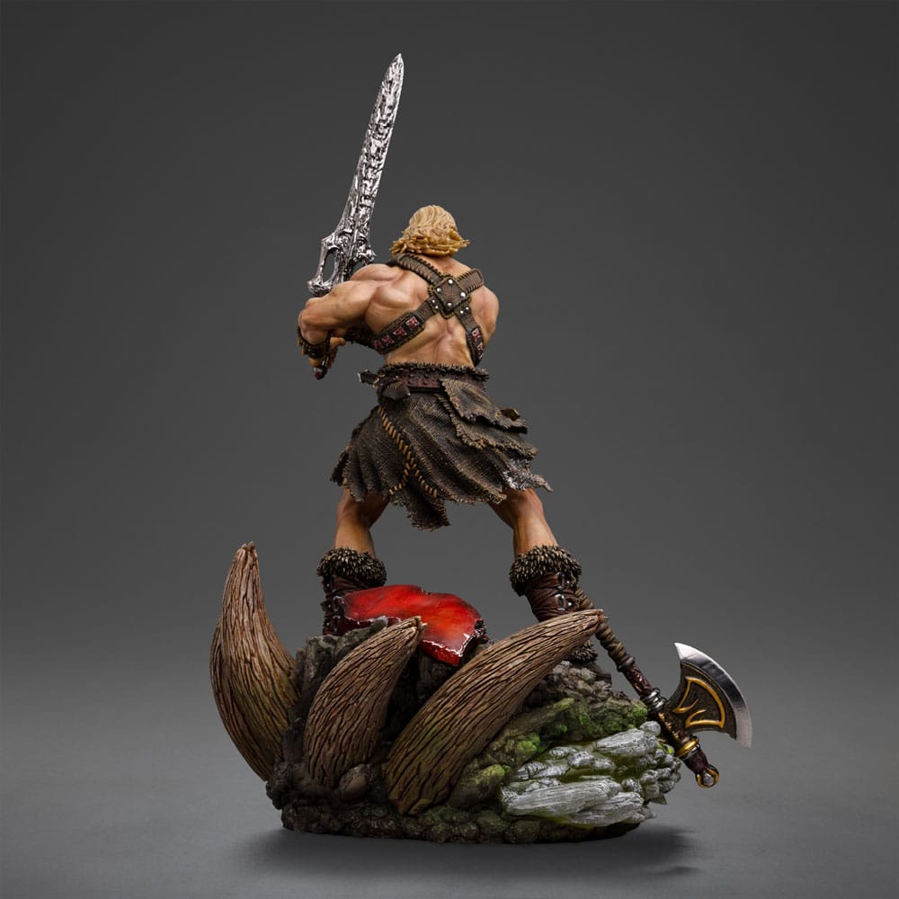 Masters of the Universe Deluxe Art Scale Statue 1/10 He-Man Unleashed 34 cm Image 14