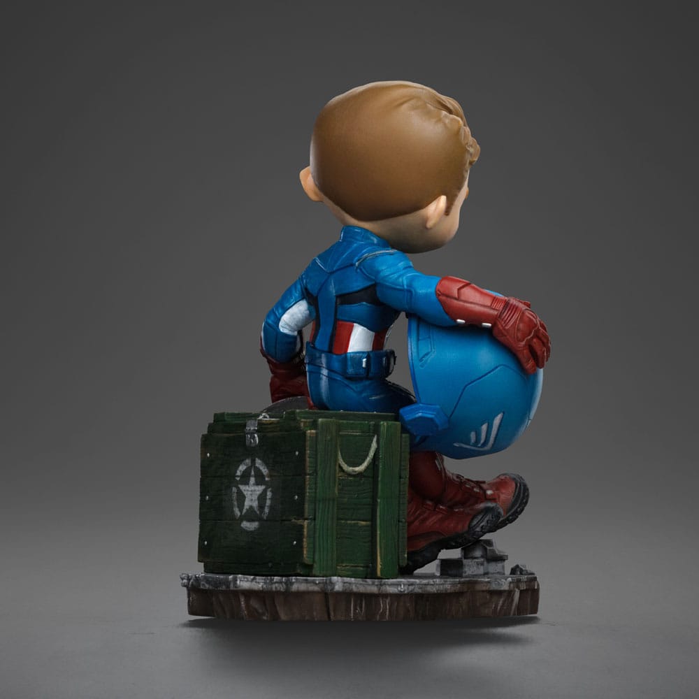 Avengers Infinity Saga Mini Co. PVC Figur Captain America 14 cm Image 3