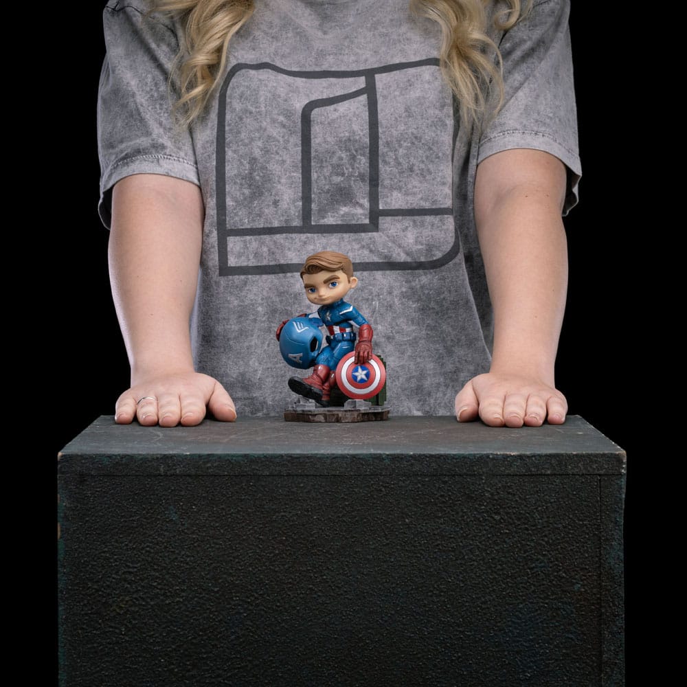 Avengers Infinity Saga Mini Co. PVC Figur Captain America 14 cm Image 9