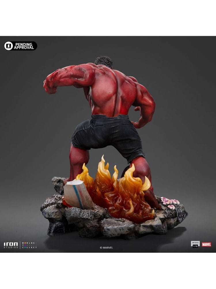 Marvel Art Scale Statue 1/10 Red Hulk 23 cm Image 6