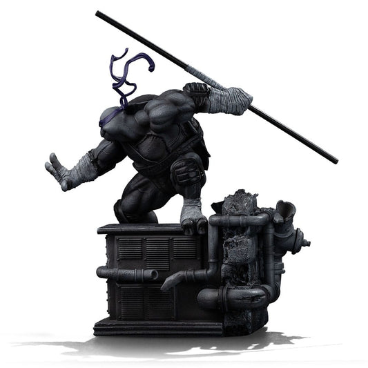 Teenage Mutant Ninja Turtles Art Scale Statue 1/10 Donatello Black and White Variant 26 cm heo exclusive Image 2