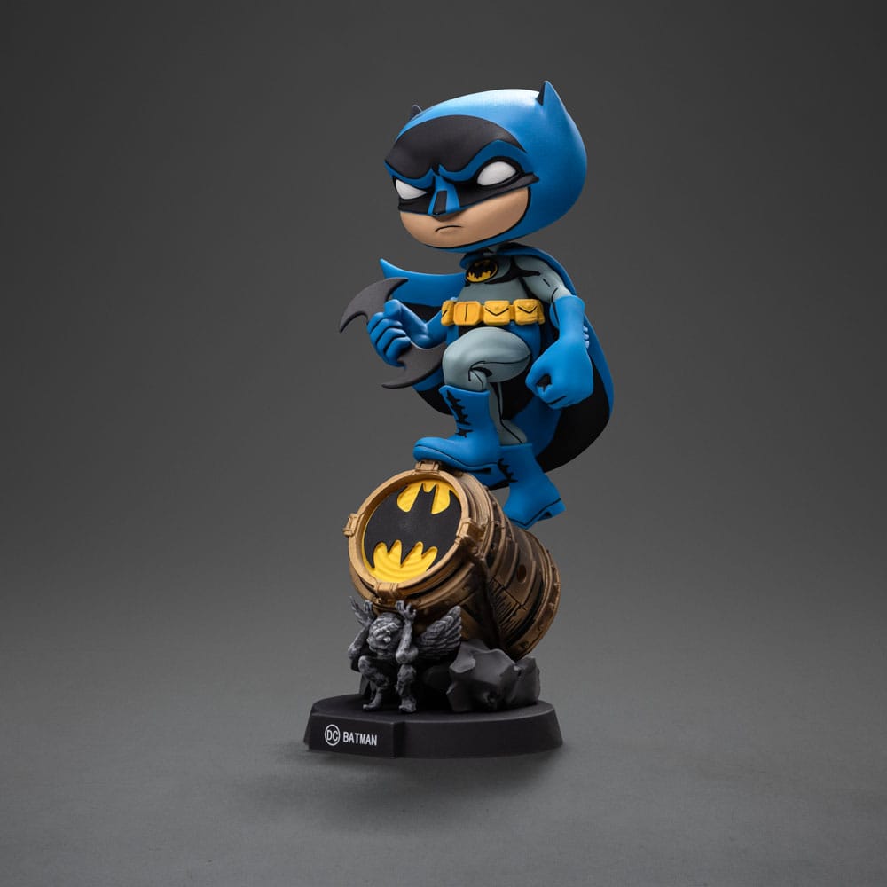 Batman Mini Co. PVC Figur Batman on Bat-Signal (Blue Variant) 19 cm Image 3