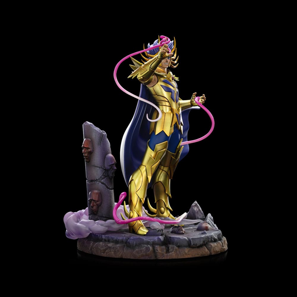 Saint Seiya Art Scale Statue 1/10 Cancer Deathmask 23 cm Image 4