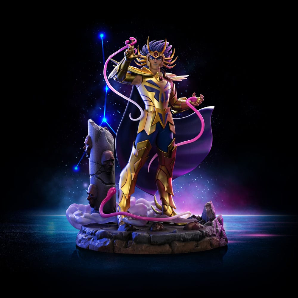 Saint Seiya Art Scale Statue 1/10 Cancer Deathmask 23 cm Image 6