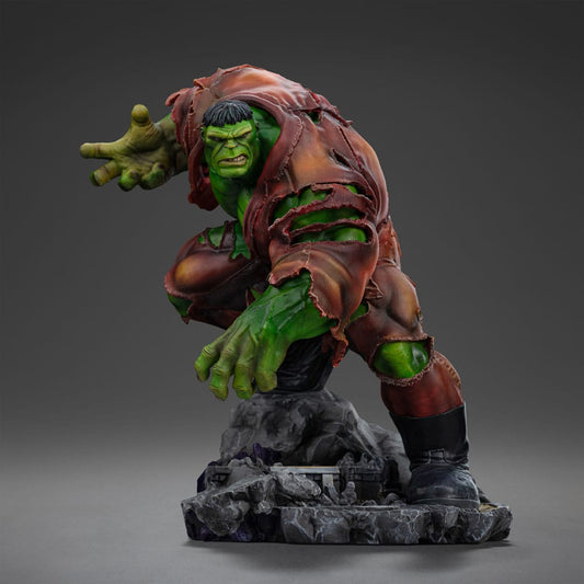 Marvel BDS Art Scale Statue 1/10 Infinity Gauntlet Hulk Diorama 25 cm Image 2