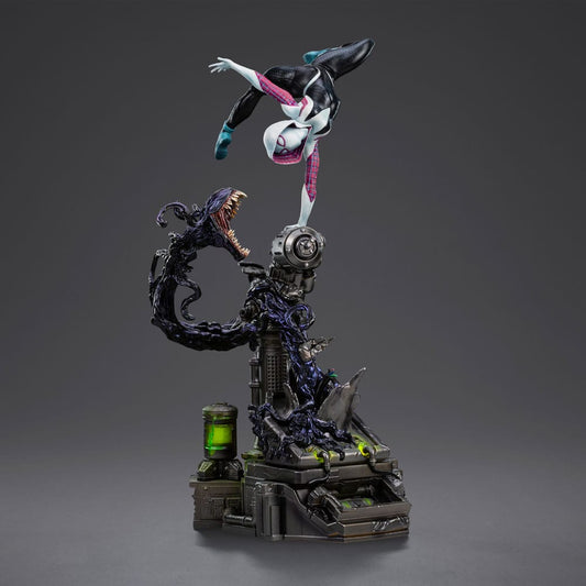 Spider-Man vs Villains Art Scale Statue 1/10 Ghost Spider Diorama 34 cm Image 2